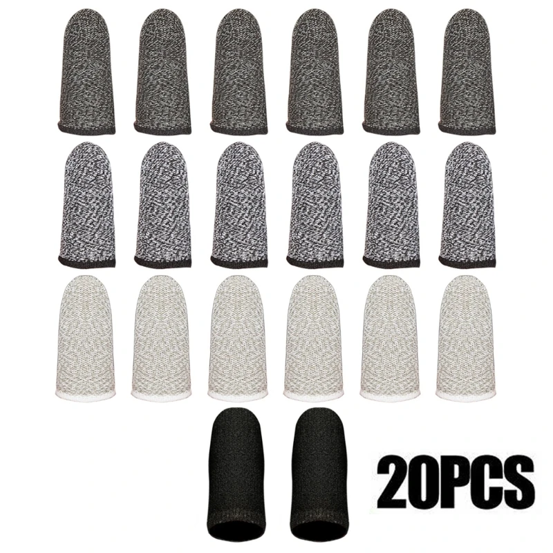 

20pcs Phone Game Finger Sleeve Screen Gaming Controller Touch Screen For PUBG