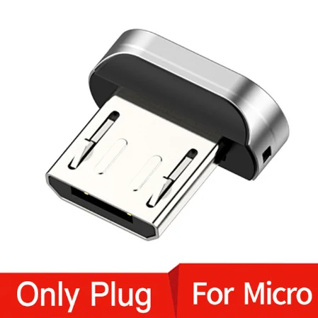 Baseus Магнитный кабель Micro USB type-C для samsung s9 iPhone Xr, магнитный usb-кабель для зарядки, адаптер для мобильного телефона, usb-кабель - Цвет: Micro USB Plug