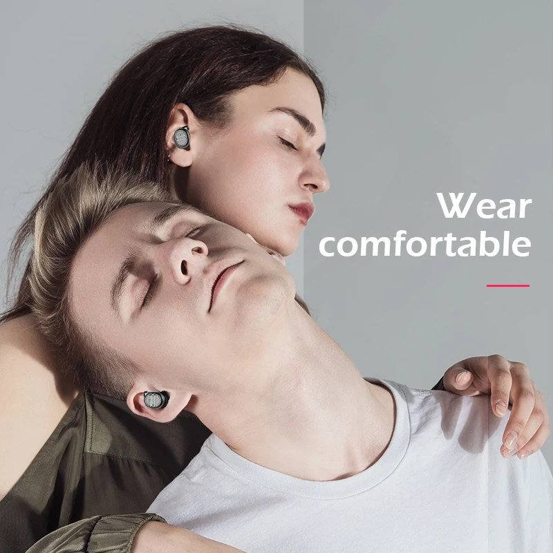LIGE Touch Bluetooth беспроводные наушники TWS 5 0 спортивные стерео бас гарнитура