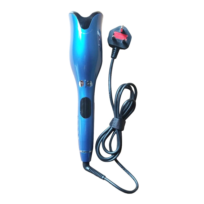 

Air Curler, Air Spin N Curl 1 Inch Rotating Curler Air Spin and Curl Curl(Blue AU Plug)