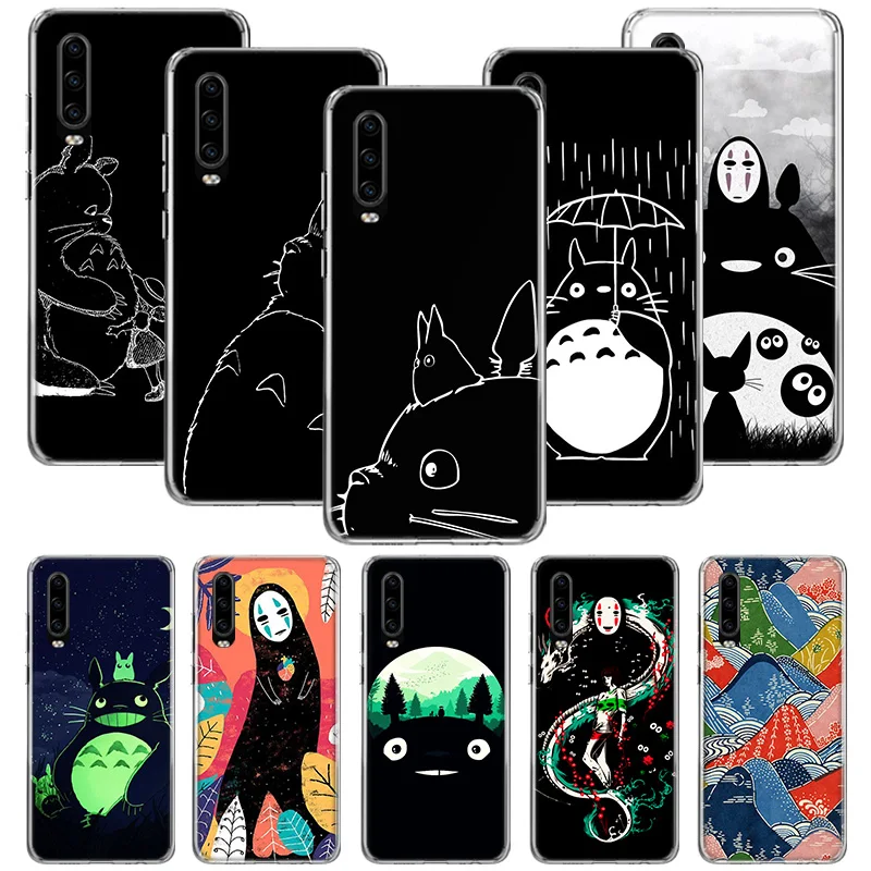 Тёмный чехол для Huawei P20 P30 P40 P Smart Z + P10 Mate 30 10 20 Lite Pro|Бамперы| |