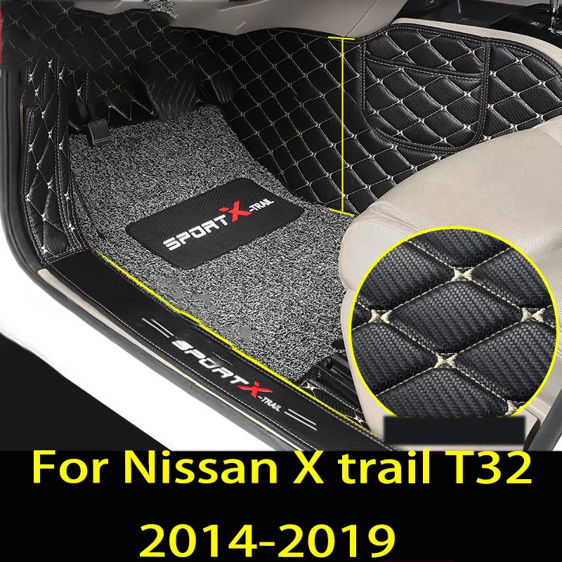 Автомобильный коврик для Nissan X trail T32 X-trail 2014-2019 полностью автомобильный