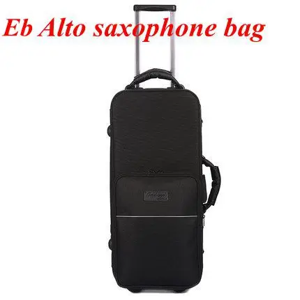 Eb Alto Аксессуары для саксофона-чехол для саксофона-Bb Tenor Eb чехол для саксофона-Альта сумка, портативный рюкзак, тяга для штанги-запчасти для саксофона - Цвет: Eb Alto