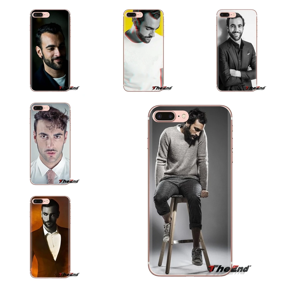 Phone Housing Marco Mengoni Music Sexy Men For iPhone XS Max XR X 4 4S 5 5S 5C SE 6 6S 7 8 Plus Samsung Galaxy J1 J3 J5 J7 A3 A5 |