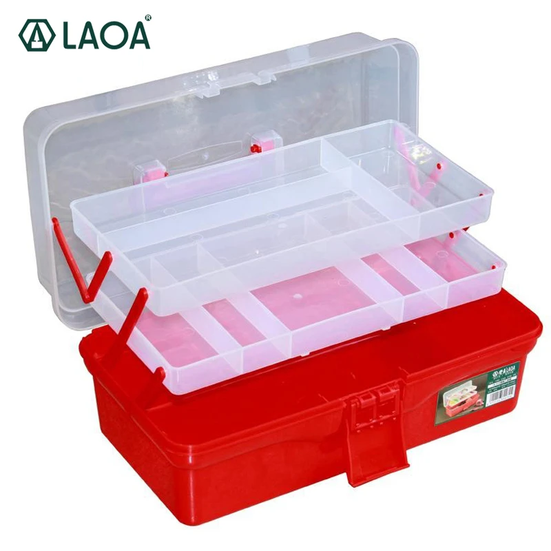 top tool chest LAOA Folded Toolsbox Work-box Colorful Foldable Tool Box Medicine Cabinet Manicure Kit Workbin For Storage tool chest with tools