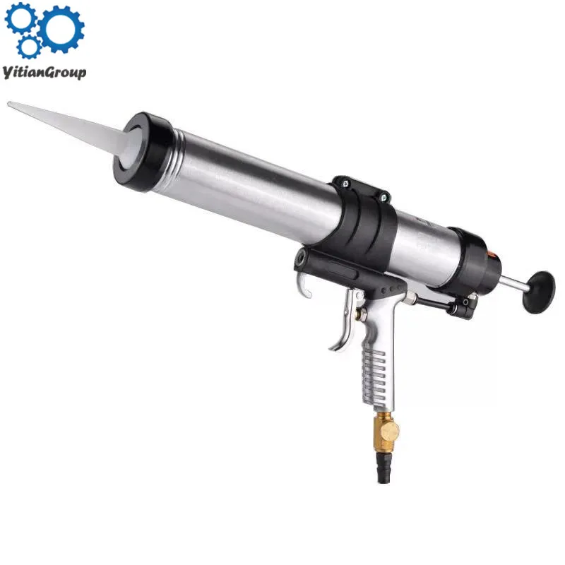 

Portable pneumatic glue gun hard tube soft glue adjustable speed soft silicone gun industrial tools