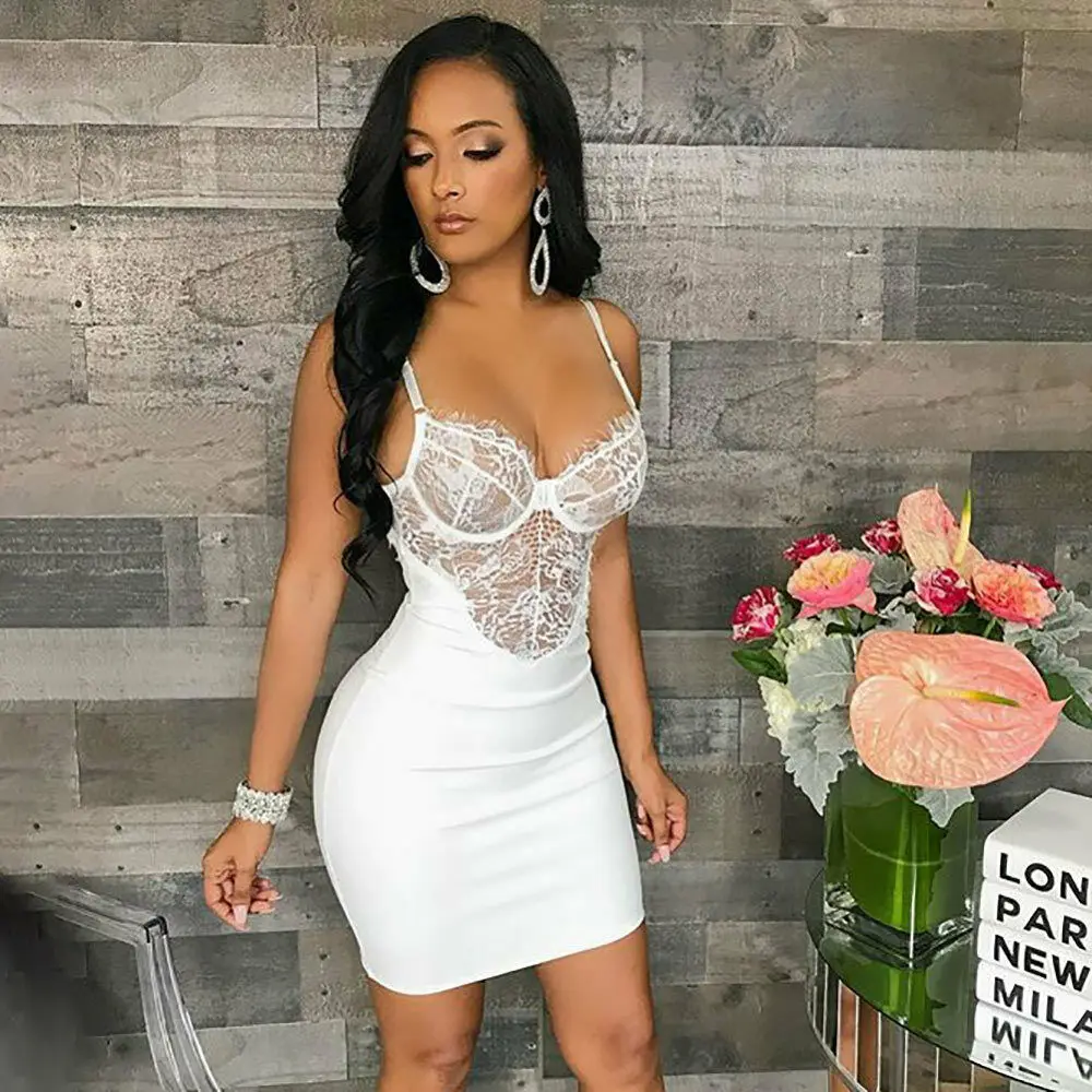 

New Women Sexy Satin Silk Lace Robe Dress Ladies Daily Sleepwear Lingerie Nightdress Nightgown Chemise Summer Short Mini Dress