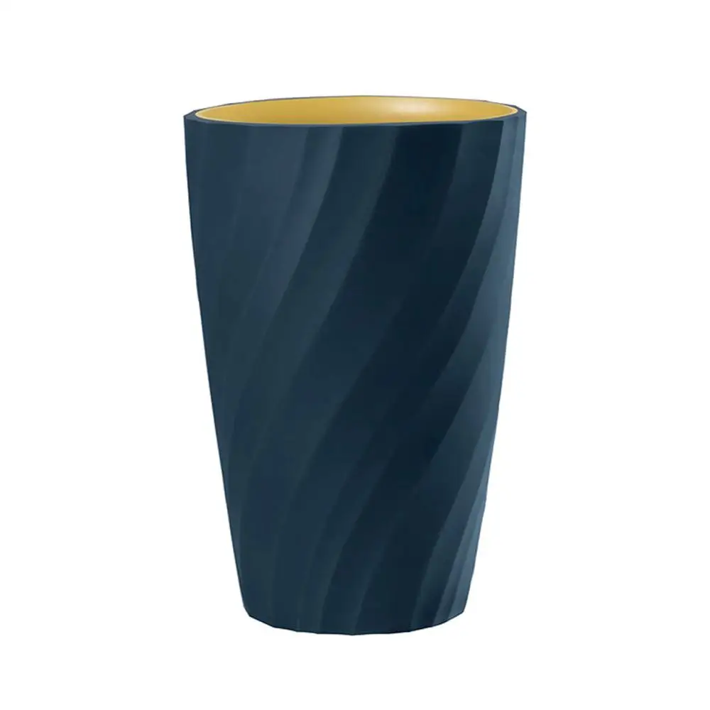 Mouth Cup Threaded Double-layer Mug PP TPR Simple Wash Cup Creative Toothbrush Home Cup 12.2x8x5.2cm