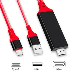 4k * 2k 1080P микро USB к HDMI кабель 1080P Full HD выход аудио адаптер переходник для HDTV 5Pin 11pin для samsung Galaxy S2 S3 S4 S5