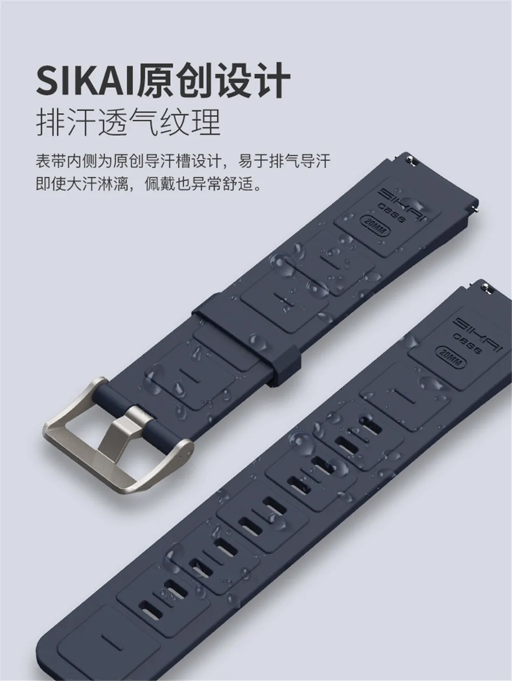 Подходит для часов amazfit huami GTS GTR 42 мм силиконовый ремешок на запястье ремешок монохромные аксессуары 20 мм