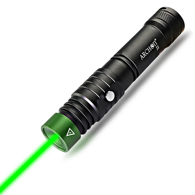  ARCHON J1 100m Diving Laser Pointer Green Laser Pointers Torch Powerful Led Tactical Laser Flashlig - 32995020101