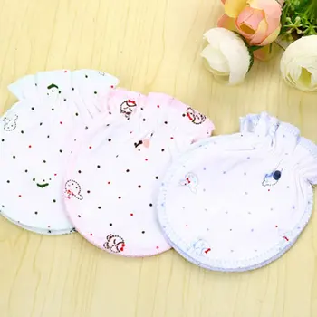 

2Pairs Baby Gloves 0-6 months Newborn Infant Toddler Boys Girls No Scratch Mittens 100% Cotton Soft and Comfortable Protector