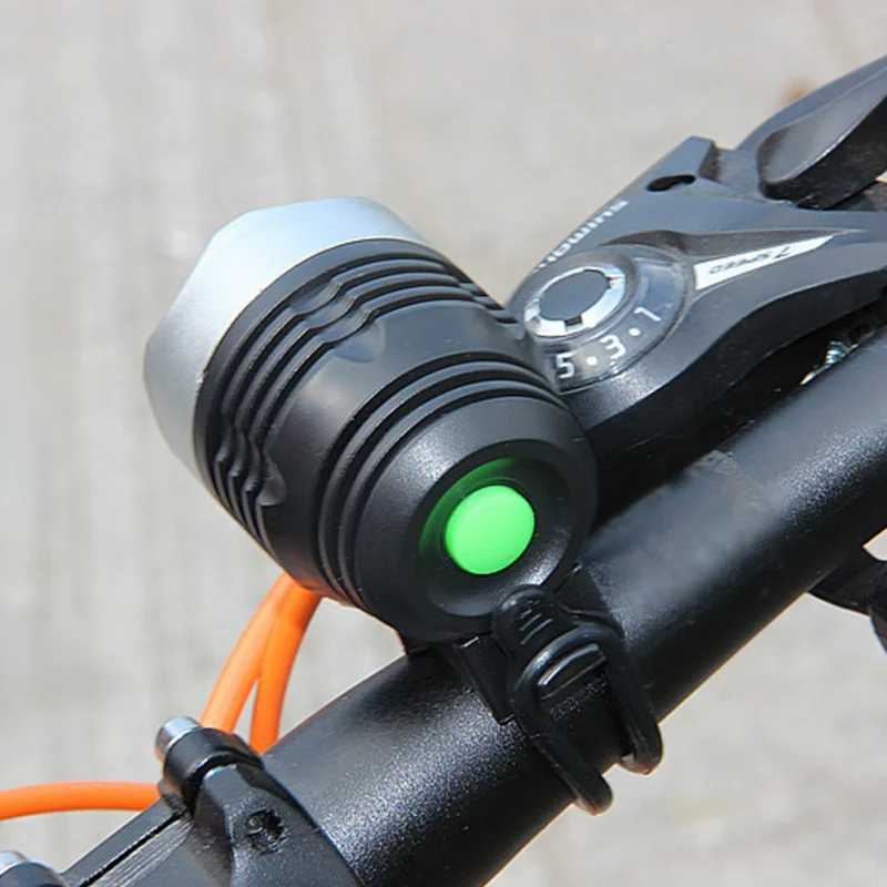 Cycle Headlamp Super Bright Waterproof Bicycle Battery LED Light Set Lamp Bike Mode Adjustable Front Headlight Safety Flashlight