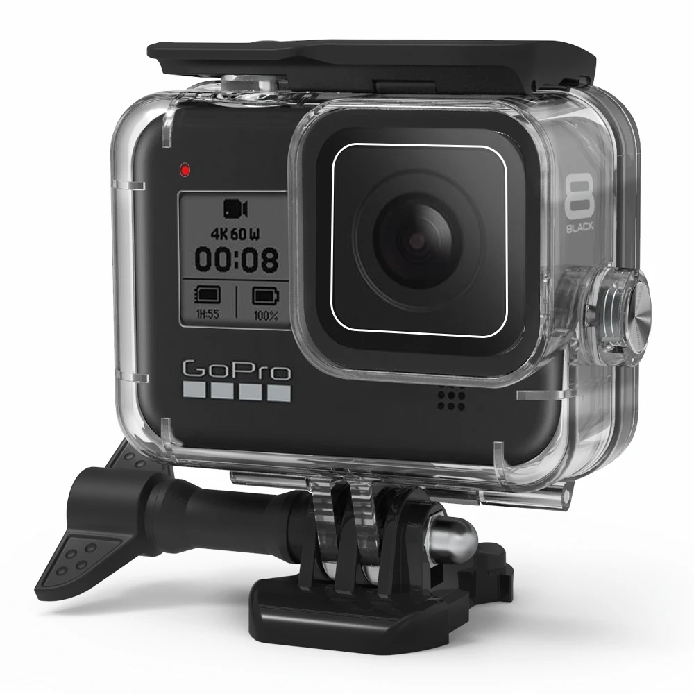 Для Gopro 8 водонепроницаемый корпус чехол для дайвинга 60 м защитный корпус Подводный бокс для Go pro Hero 8 черный аксессуары для камеры