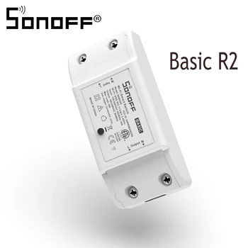 

SONOFF Basic R2 WiFi Wireless Smart Switch Module Updated Version Smart Home DIY Switch EWeLink App Switch Smart Products