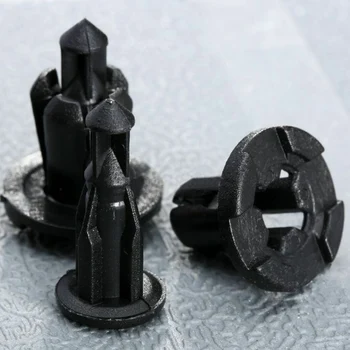 

50pcs Bumper Fender Grille Retainer Liner Push Rivet Clip For Subaru Impreza Bumpers Hood Car Clips Car Accessories