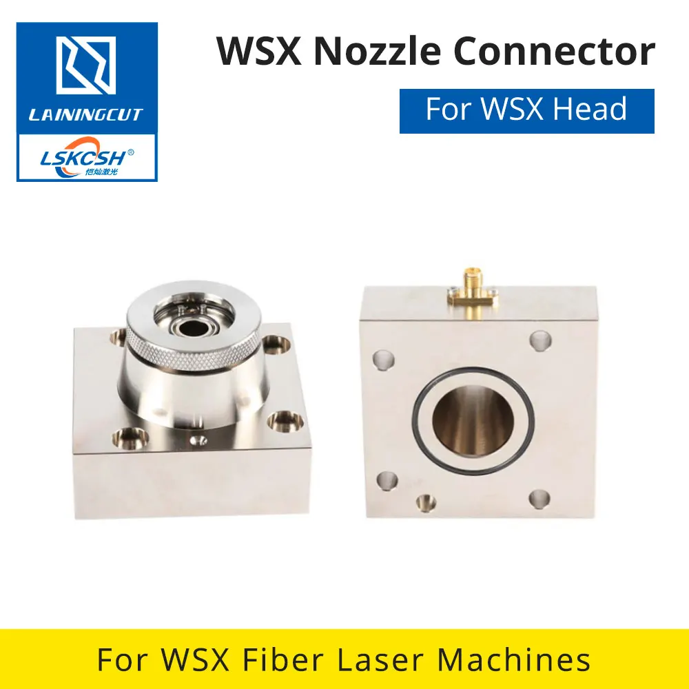 LSKCSH WSX Laser Nozzle Connector on 1064nm Fiber Laser Head Parts WSX Capacitive Sensor TRA Professional Supplier Wholesale