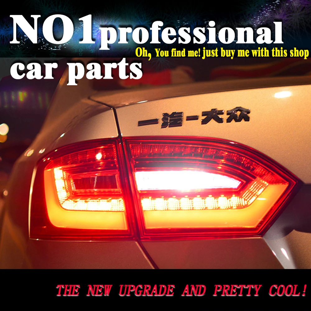 Автомобильные аксессуары из нержавеющей стали для VW Jetta хвост светильник s 2011 2014