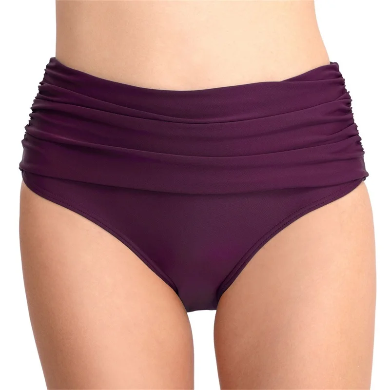Women Solid Color Shorts Swimming Vacation Sexy Shorts Beach Pants Wild Beach Swim Trunks