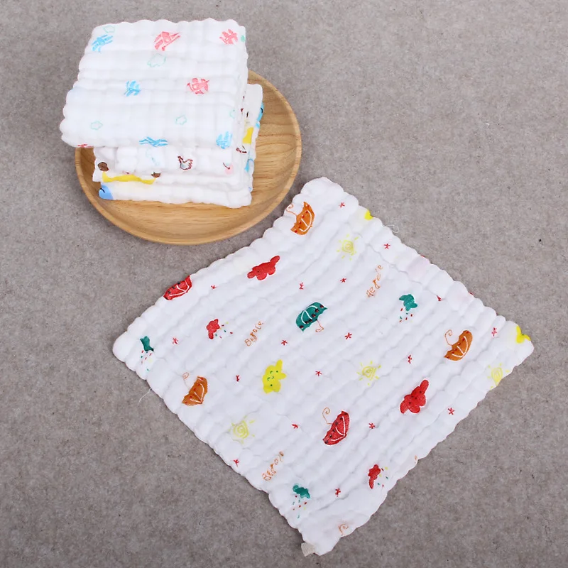 

Infants Multi-Purpose Bibs Bamboo Fabric Baby Gauze Kerchief duo yong jin Baby Towel
