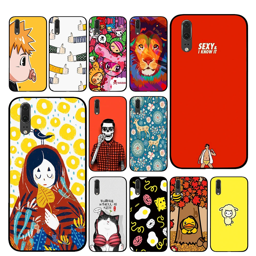 gentleman skull For Huawei P30 P20 Mate 10 20 Pro Lite Nova 3 4 3i Phone Cases Cover | Мобильные телефоны и аксессуары