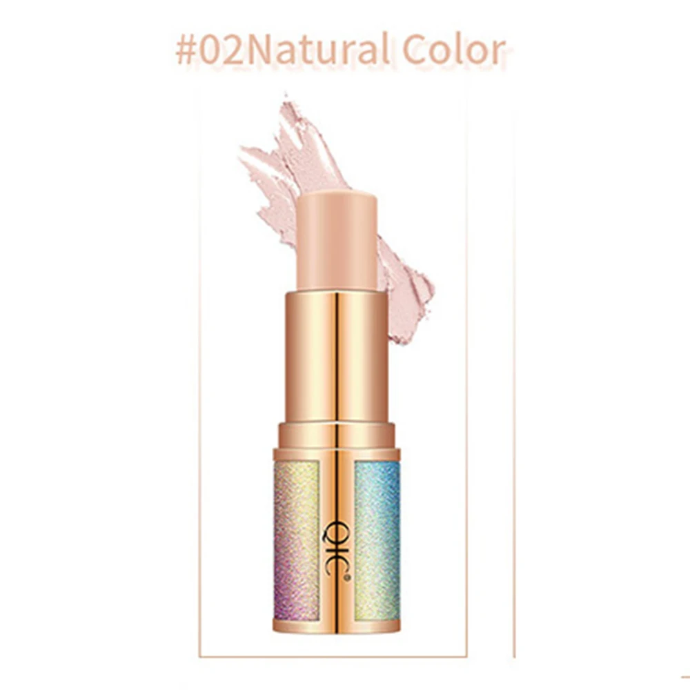 Concealer Cream Cover Dark Circles Face Repair Highlight Starry Sky Concealer Contour Women Beauty Makeup Tools - Цвет: 02
