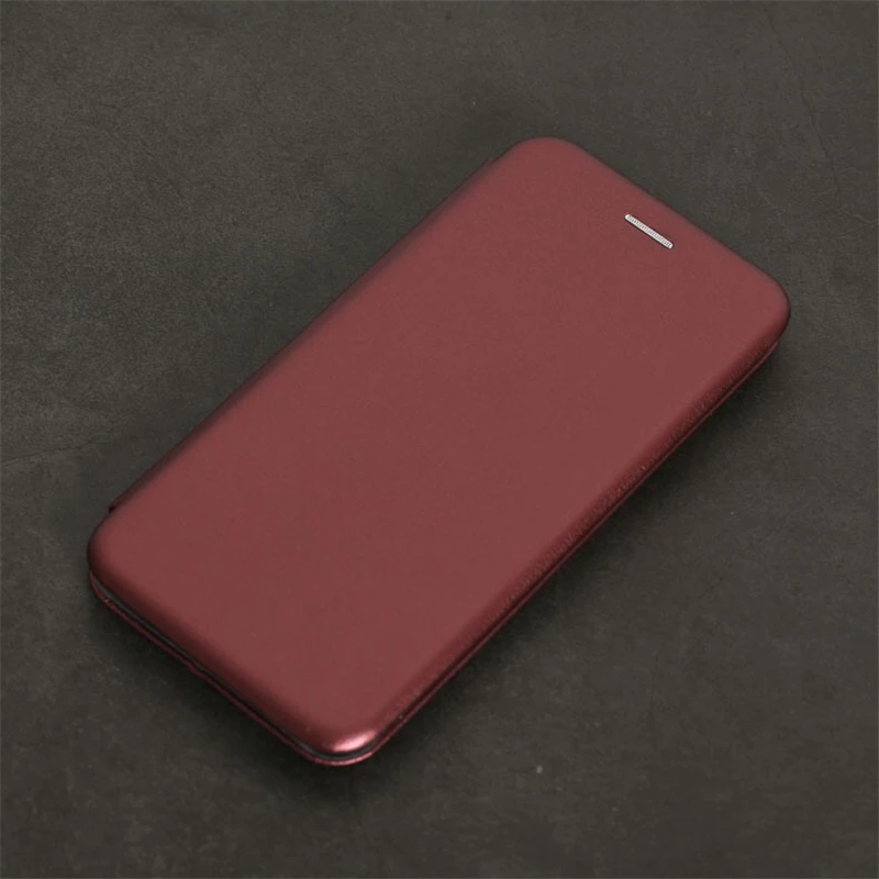 Wine red Для samsung S10 Plus чехол Mofi для samsung S10E Чехол-книжка с откидной крышкой чехол-книжка S10 S9 S8 Plus Чехол черный винный красный темно-Золотой - Цвет: Wine red