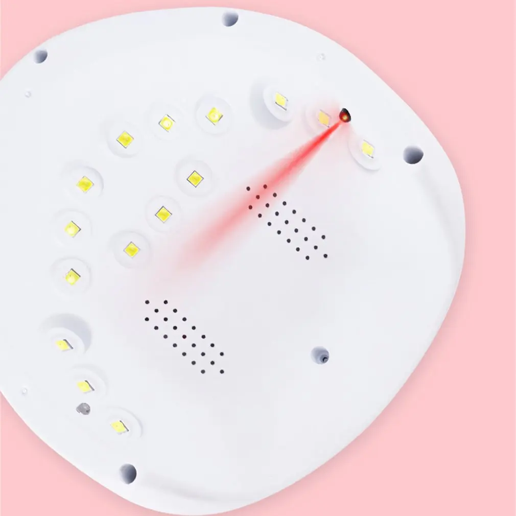 Upgraded Nail Phototherapy Machine 45w Smart Induction Nail Polish Phototherapy Glue Nail Art Light Therapy Baking USB