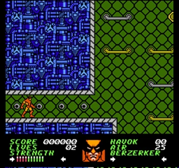 

Wolverine 60 Pins English Version Game Cartridge for 8 Bit 60pin Game Console