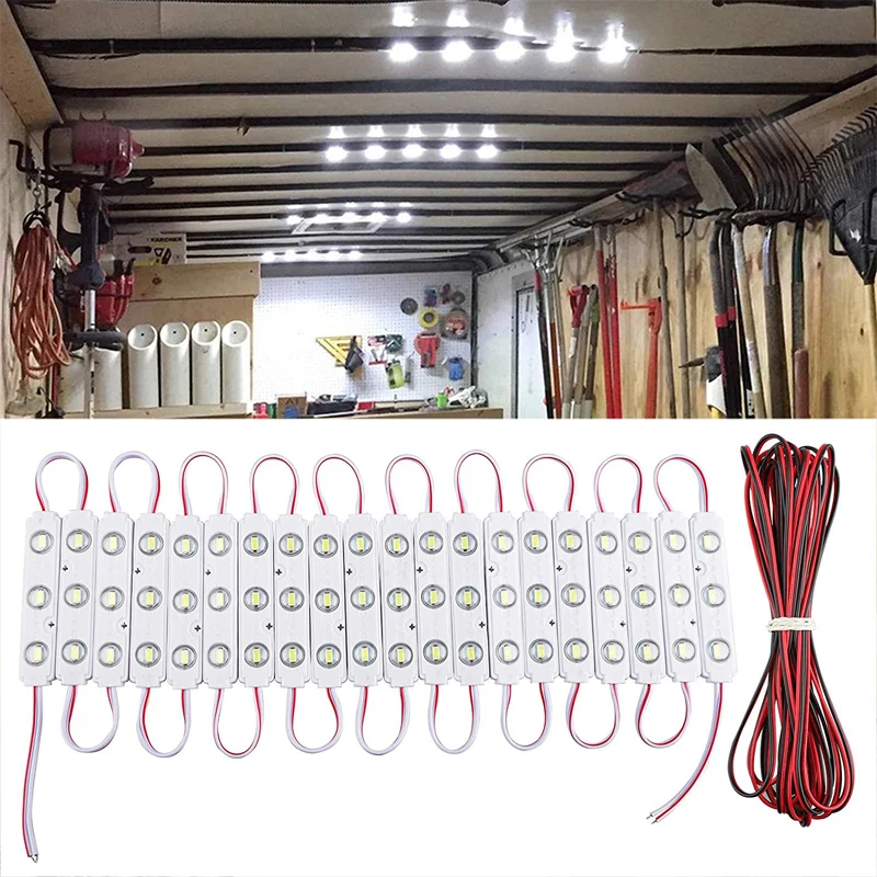 

LED Car Ceiling Work Lights Van Interior Light DC 12V Waterproof Vehicle Dome Lamp Boat Truck Caravan RV Lighting Accessories