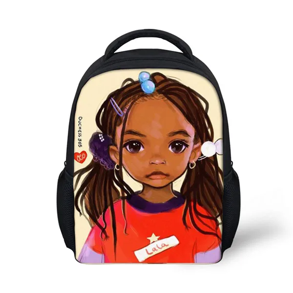 THIKIN/Быстрая ; африканский школьный рюкзак для маленьких девочек в африканском стиле; милый школьный рюкзак для хранения с героями мультфильмов; милая сумка для книг для девочек - Цвет: as picture