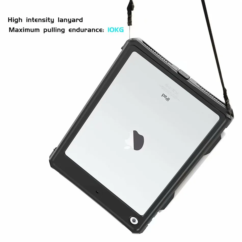 Чехол для нового iPad 10,2 планшет A2197 чехол Funda для iPad 7th Gen детский безопасный противоударный бронированный Чехол подставка+ плечевой ремень