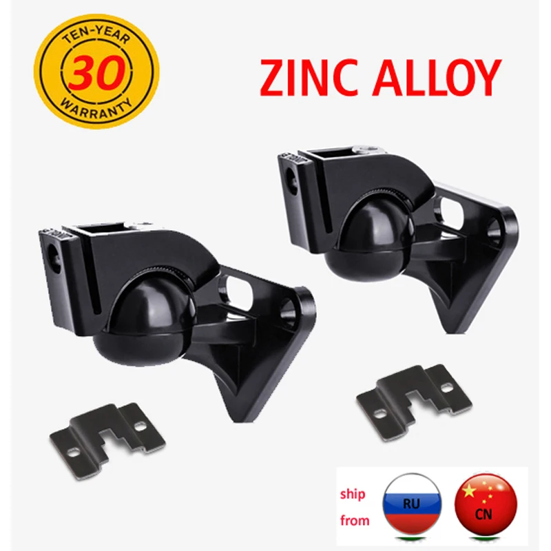 Montagem na Parede Carga 11lbs Zinco Universal Forte Som Alto-falante Girar Inclinação Giratória 1 Par r5 5kg