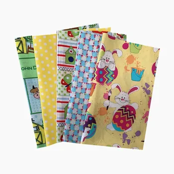 

Patchwork Sewing Cloth DIY Handmade Accessories Mixed Color 5Pcs Cotton Home Supplies 20*25CM Multipurpose