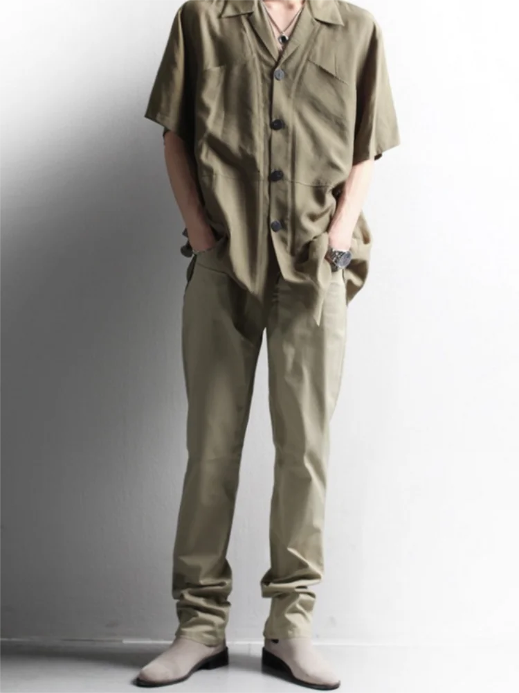 Men's Casual Pants Spring And Autumn Pure Color Casual Simple Basic Fashion Trend Suit Pants Fashion Straight Pants