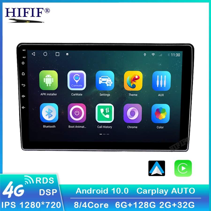 8G RAM 128G ROM Android 10 Car Video Player For Hyundai i40 2016 GPS Multimedia Stereo Receiver Radio Carplay Auto DSP RDS FM BT |