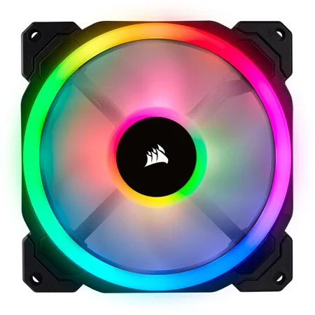 LL 140 Single Pack Corsair LL серия LL120 LL140 RGB 120 мм 140 мм двойной светильник RGB светодиодный PWM одиночный вентилятор упаковка 3 вентилятора с светильник ing Node Pro - Цвет лезвия: LL 140 Single Pack