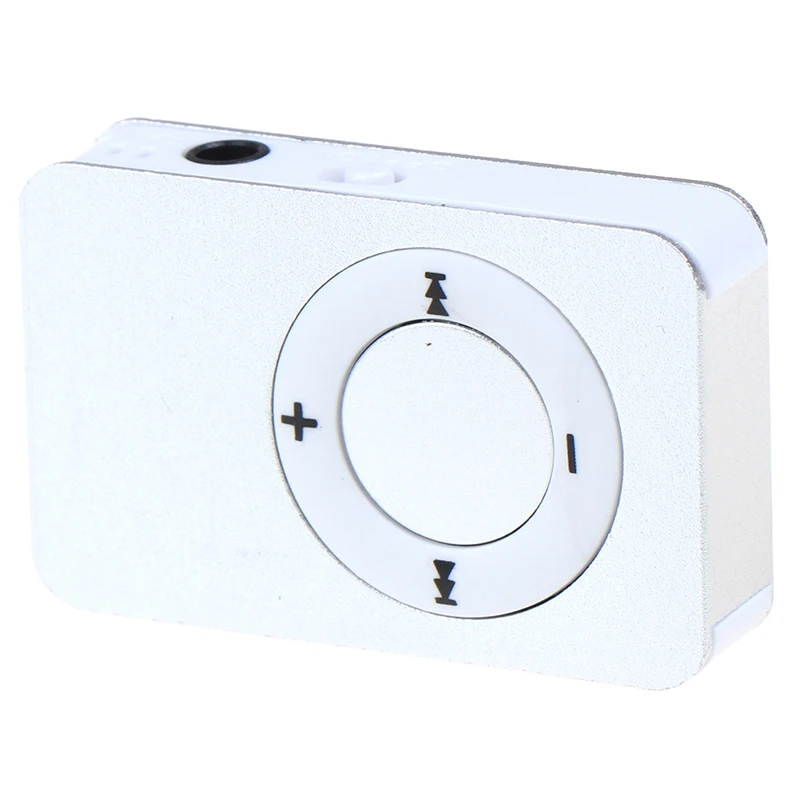 silver 1 шт. мини USB MP3 музыкальный медиаплеер Поддержка 16 Гб Micro TF карта медиа - Цвет: silver
