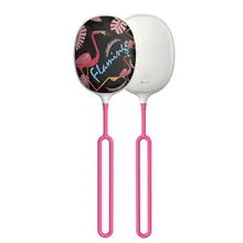 Портативная карманная грелка для рук, мини USB, перезаряжаемая, компактная, макарон, животные, вечерние грелки для рук со светодиодными лампами