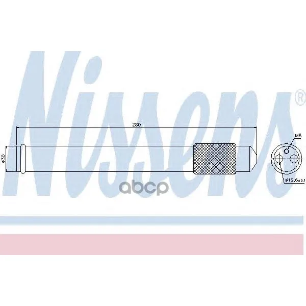 Осушитель Кондиционера Mazda 6 1.8-2.3/2.3t 02- Nissens 95360 Nissens арт. 95360