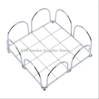 Napkin Paper Holder Iron Box Tissue Paper Holder Table Desktop Serviette Dispenser Sheet Paper Case Hotel Kitchen  Restaurant 2