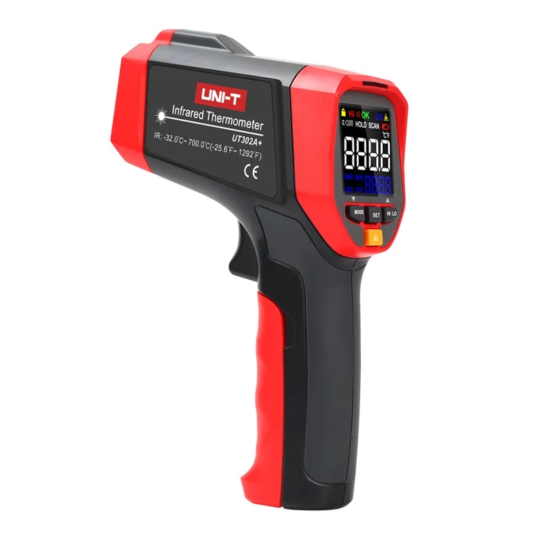 UT301A+/UT302A+/UT303A+/UT301C+/UT302C+/UT303C+ бесконтактный инфракрасный лазерный термометр промышленная температура ИК-пистолет - Цвет: UT302A plus
