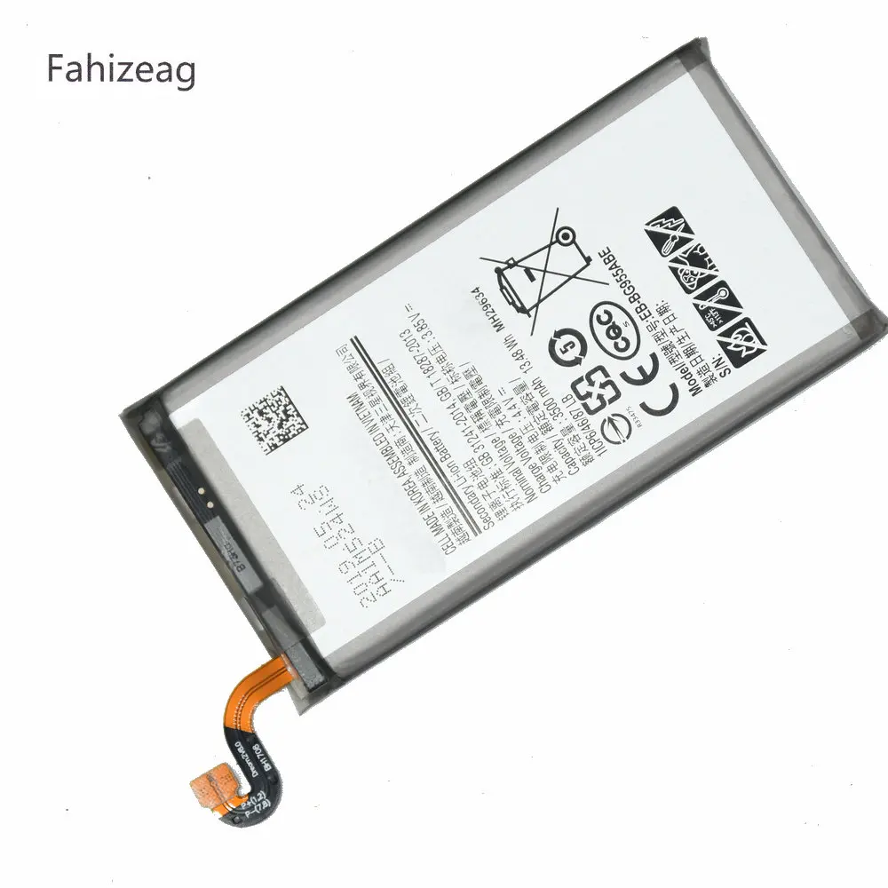 Fahizeag 5 шт. EB-BG955ABE Замена батарея для samsung Galaxy S8 Plus G9550 G955 G955F G955A G955T G955S/V G955R4 мобильный