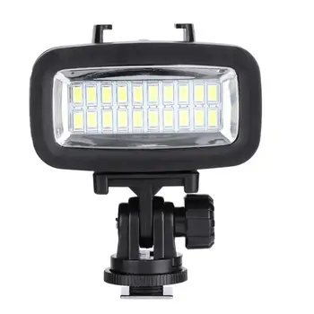 

40m Underwater Waterproof 20LED Photography Diving Fill Light with Lamp Mount for Gopro Action Camera