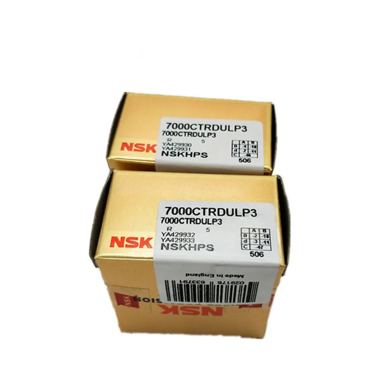 NSK бренд 1 шт. 7002 7002C 2RZ P4 DB 15x32x9 15x32x18 герметичные радиально-упорные подшипники