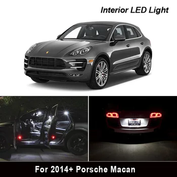 

10pcs Error free LED Interior dome map reading Light lamp Kit For Porsche For Macan S Turbo (2014+)