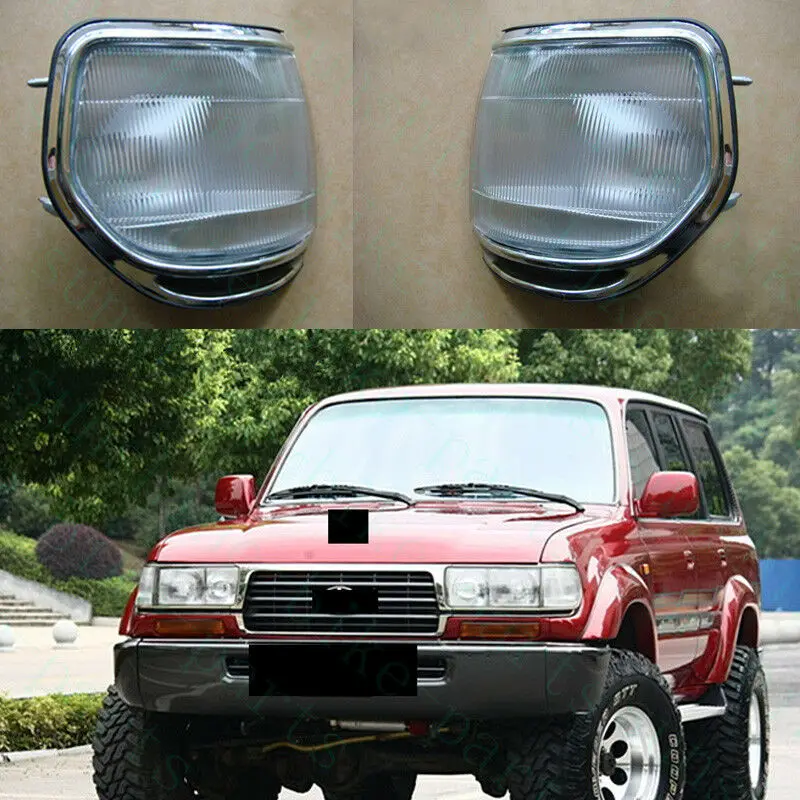 Для Toyota Land Cruiser LC80 4500 1995-1997 светильник поворотного сигнала угловая лампа без лампы модификация автомобиля аксессуары для автомобиля Высокое качество