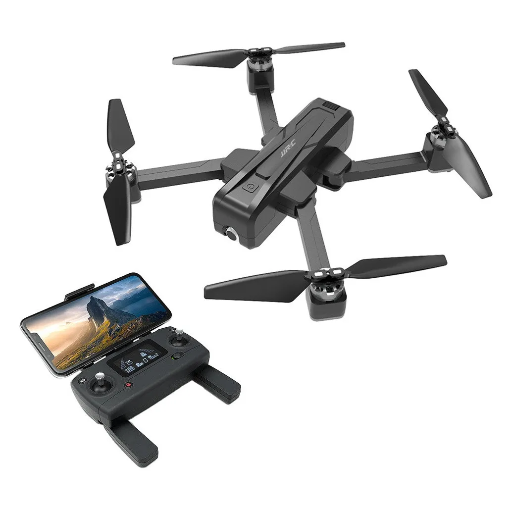5G wifi FPV 2K gps бесщеточный складной Радиоуправляемый Дрон с одной осью Gimbal RC вертолет W805