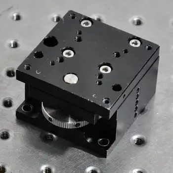 

Z axis 60*60mm up and down vertical movement manual precision type lifting displacement fine adjustment sliding table aluminum