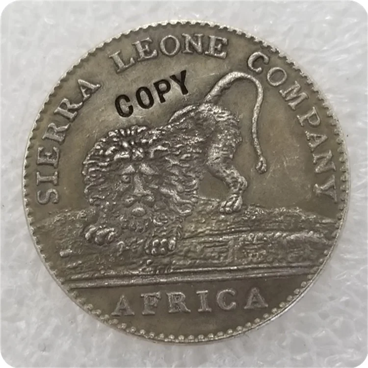 1791 Sierra Leone 20 центов(Компания Sierra Leone) Имитация монеты